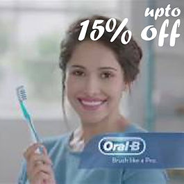 Oral B upto 15%