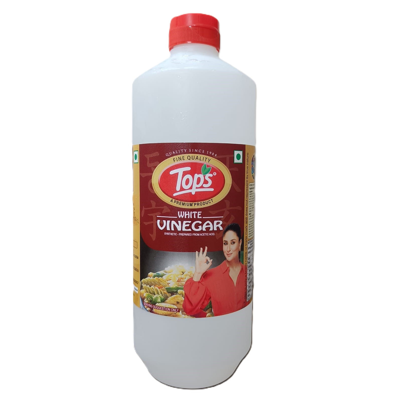 Tops Vinegar White Hdpe Bottle