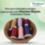 Telephone Viscose Rayon (Silk) Threads- 650 mtr Tubes