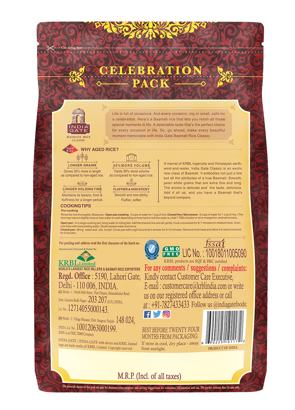 India Gate Basmati Classic Rice