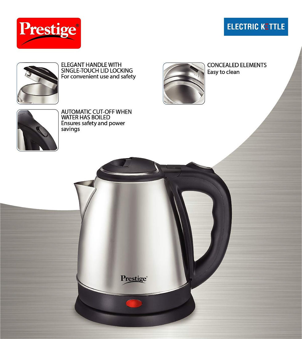 Prestige Kettle Stainless Steel 1.5L