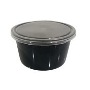 Reusable Round Cont 500ml With Lid 25u