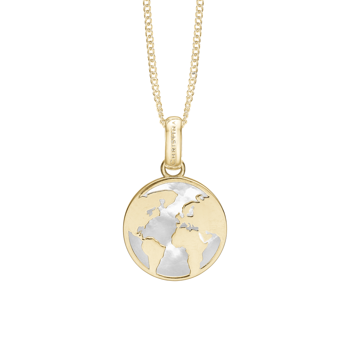 The World Pendant - 18K Gold Plated