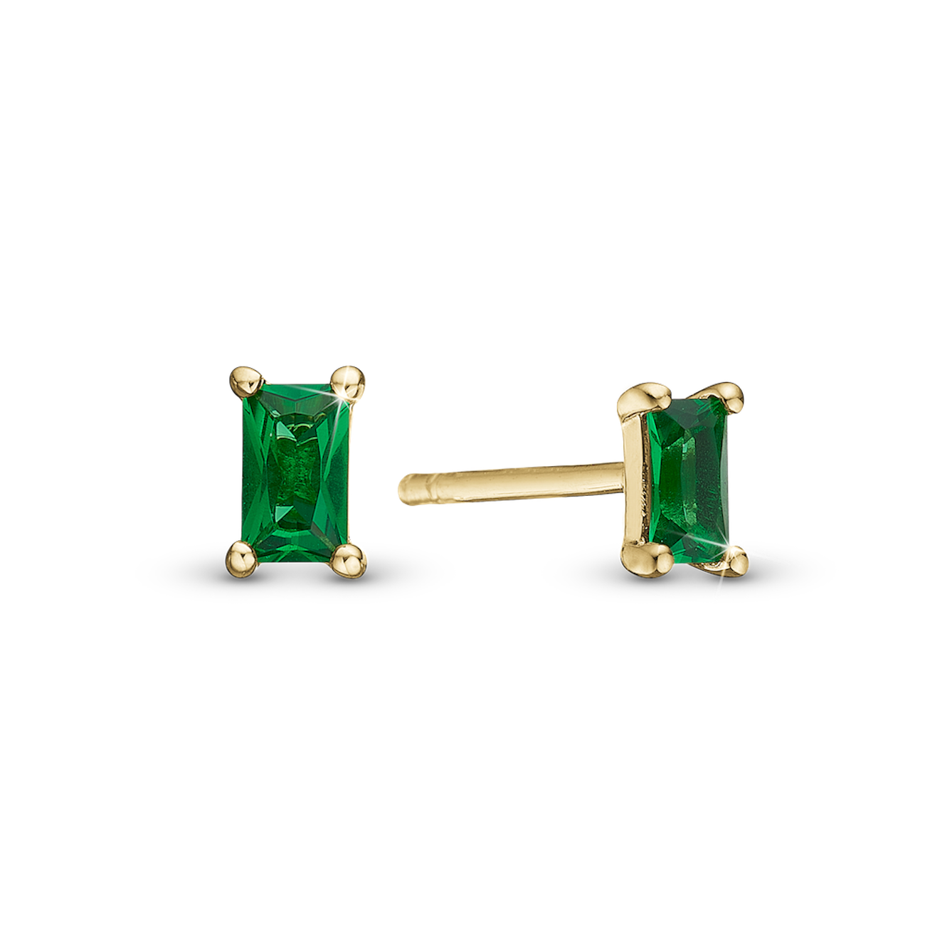 Nature Studs - 18K Gold Plated