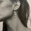 Thumbnail: Opaque Earrings - 18K Gold Plated