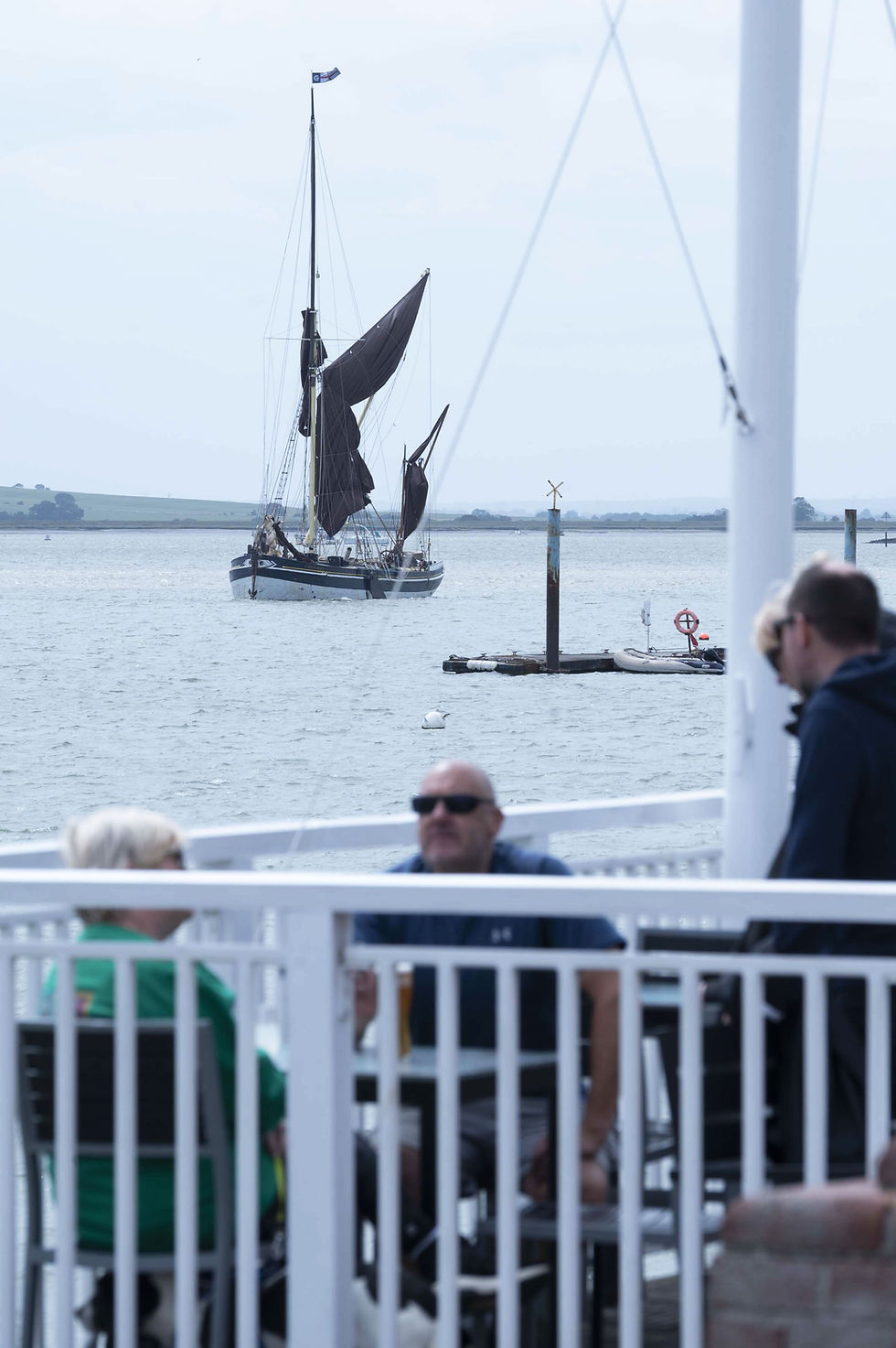 A Historic Return: Thames Barge Edith May Visits QuayCote