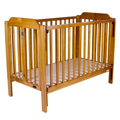 Wooden cot