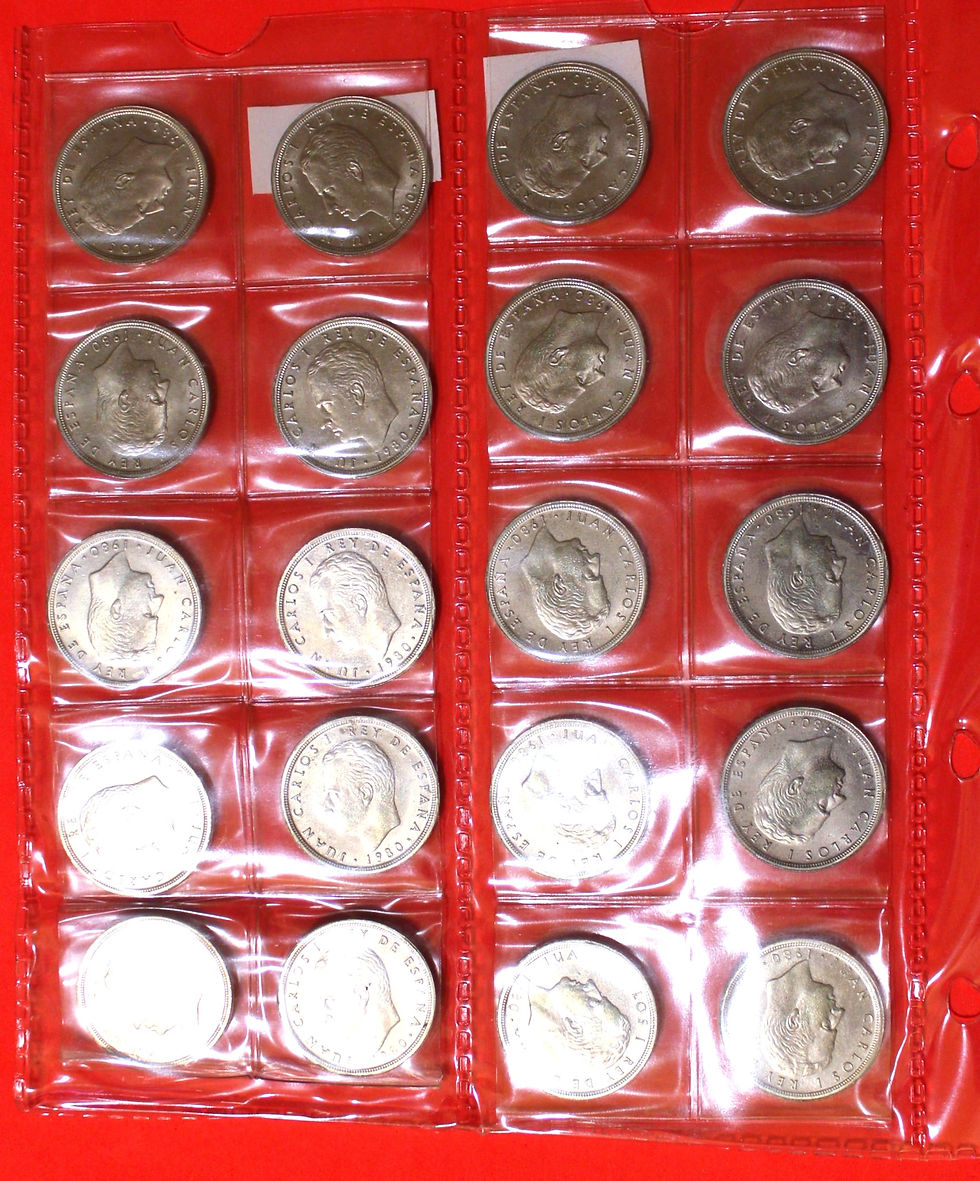 Miniatura: COLECCIÓN 251 MONEDAS MUNDIAL 82 AÑO 1980