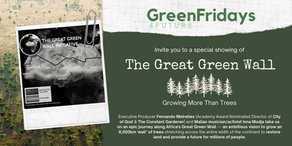 Movie Night? Watch the Great Green Wall Movie on the Green Fridays 4 Future Website for free, now!