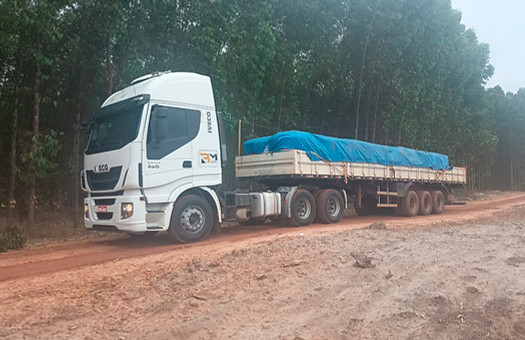 Carreta LS para locação BM Locações e Transportes em Três Lagoas e região