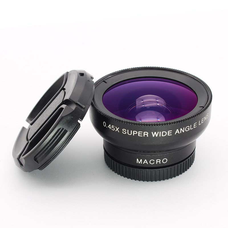 Thumbnail: Smartphone 0.45X Super Wide Angle Lens with Macro Attachment