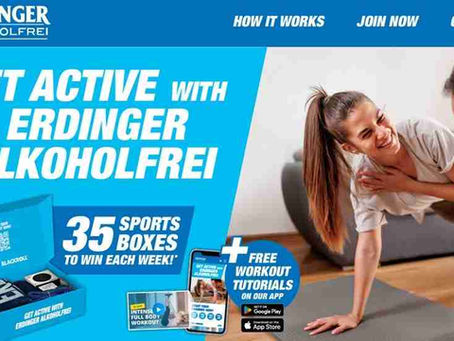 Erdinger Alkoholfrei Launches Campaign to Get Active in 2026