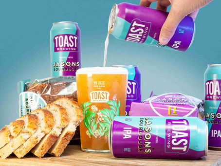 Toast Brewing and Jason’s Sourdough launch limited edition beer to tackle food waste