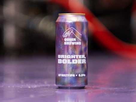 Great Beer Without the Booze: Queer Brewing Launches New 0.5% Hazy IPA