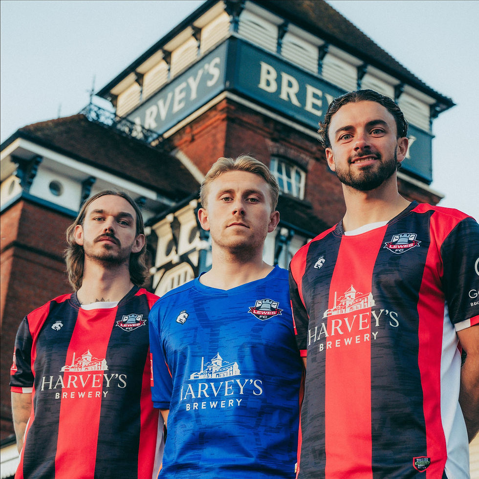 Harvey’s Brewery Announces Lewes FC Shirt Sponsorship