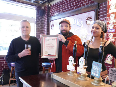 Craft Beer Co. Covent Garden Named CAMRA North London Cider Pub of the Year 2026