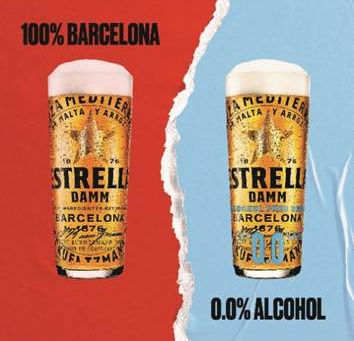 Damm launches an alcohol-free taste of the MediterraneanEstrella Damm 0.0% the beer of Barcelona