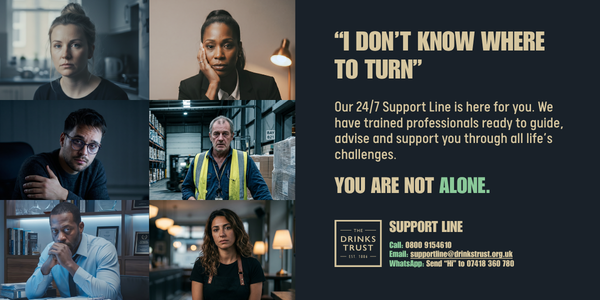 The Drinks Trust Launches New Support Line Campaign for Mental Health Awareness Week