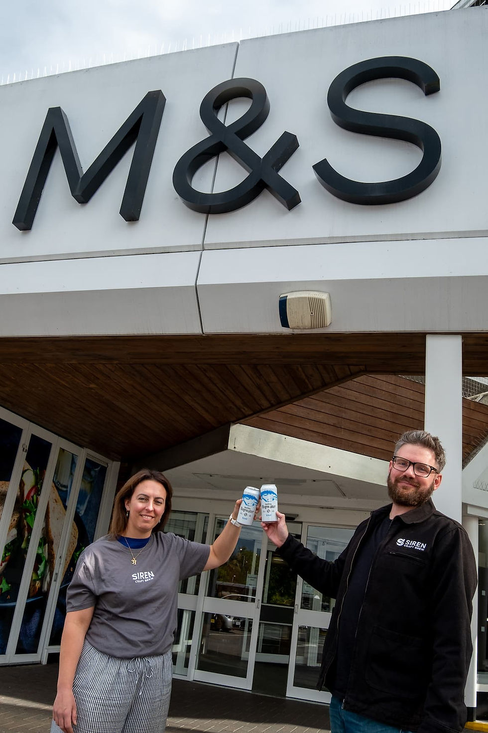 Sparkling Hopwater Hits M&S