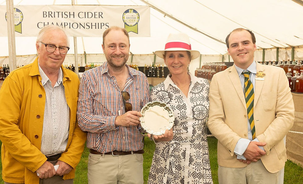 Sandford Orchards' Founder, Barny Butterfield, Receives Lifetime Achievement Award for Services to the Cider Industry