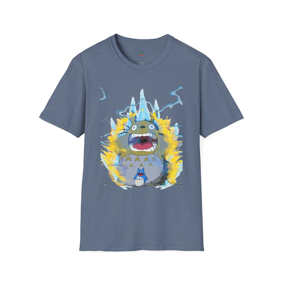 Thumbnail: Anime Totoro Super Saiyan T-Shirt