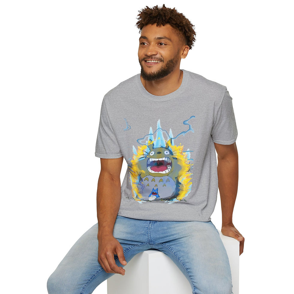 Thumbnail: Anime Totoro Super Saiyan T-Shirt