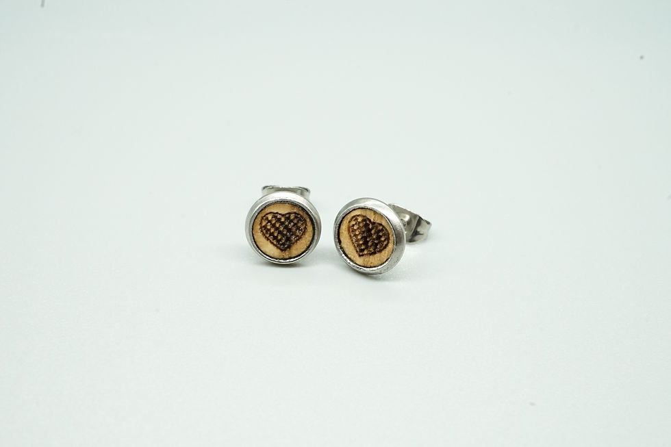 Miniaturbild: Ohrstecker "boarisches Herzal"