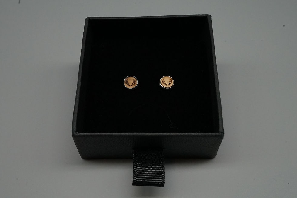 Miniaturbild: Ohrstecker "Geweih"