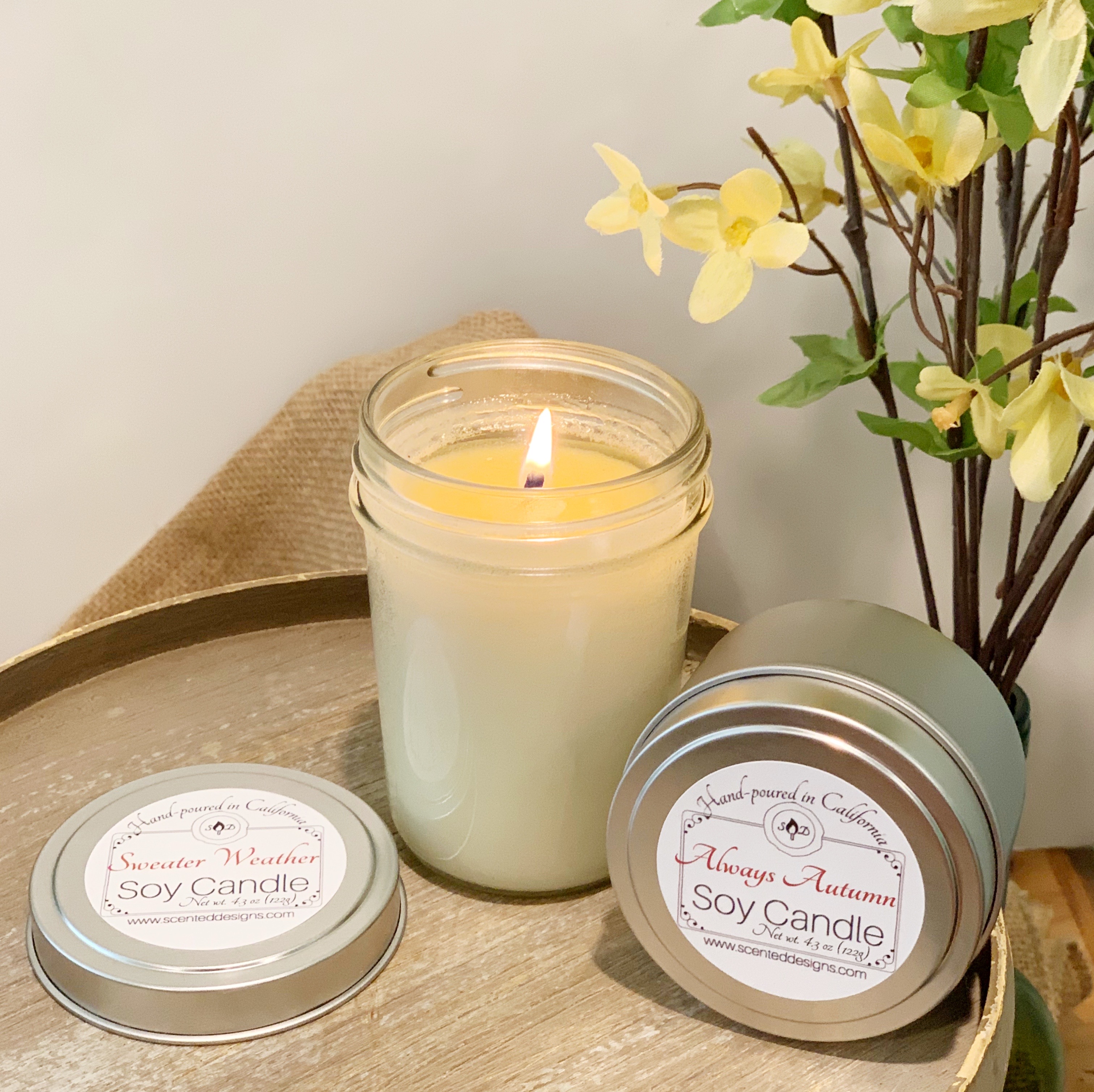 Jar & Tin Candles