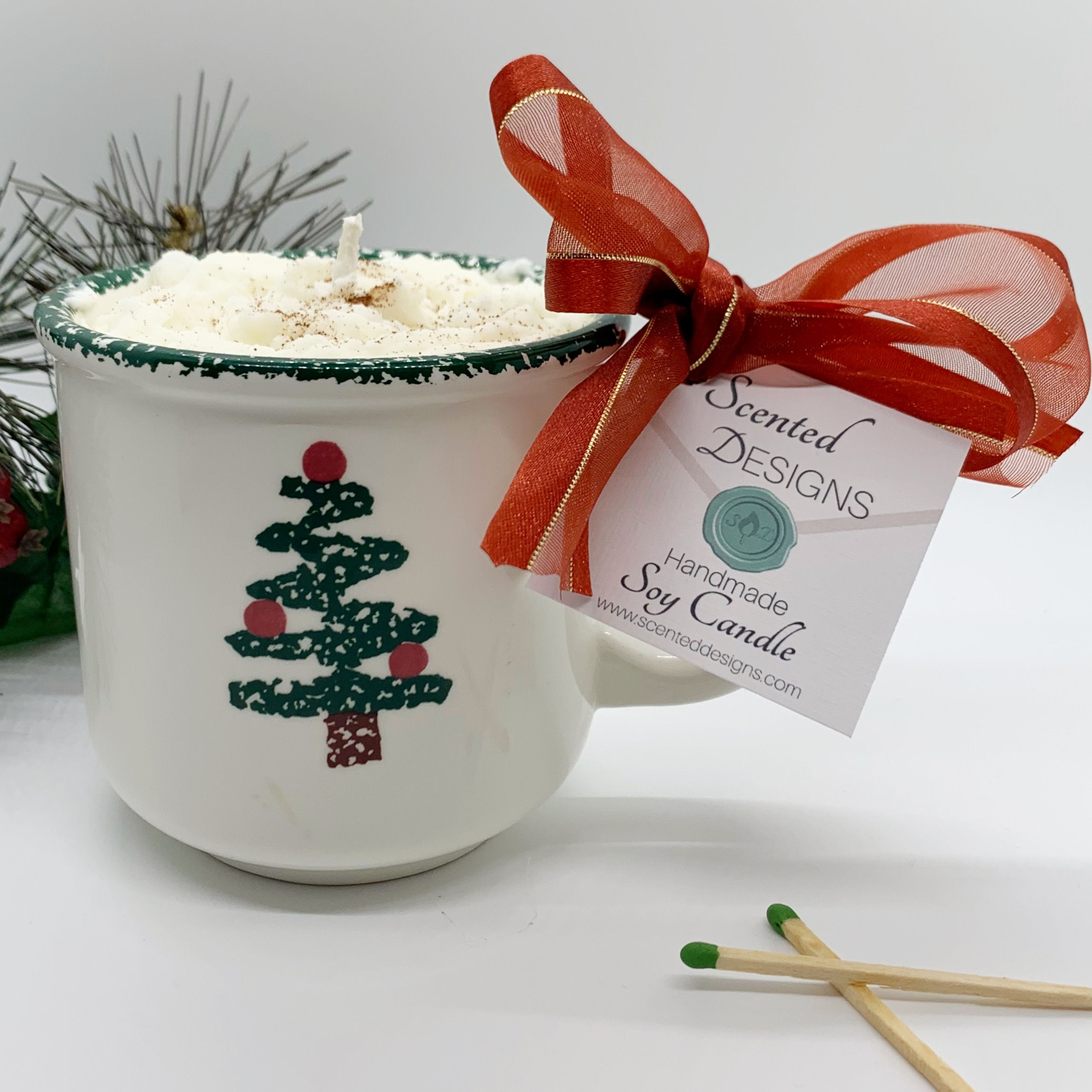 Gingerbread Latte Soy Candle - New Mug Designs!