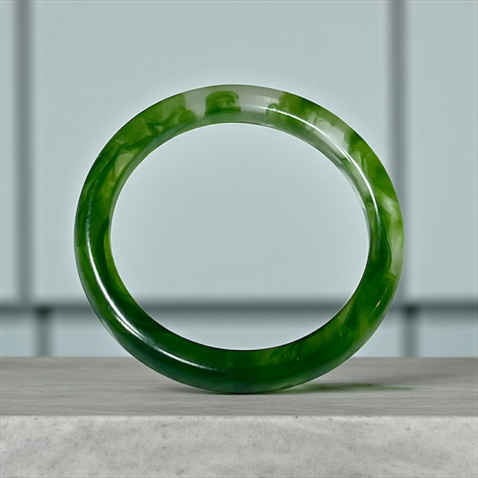 Thumbnail: Slender Green Resin Band