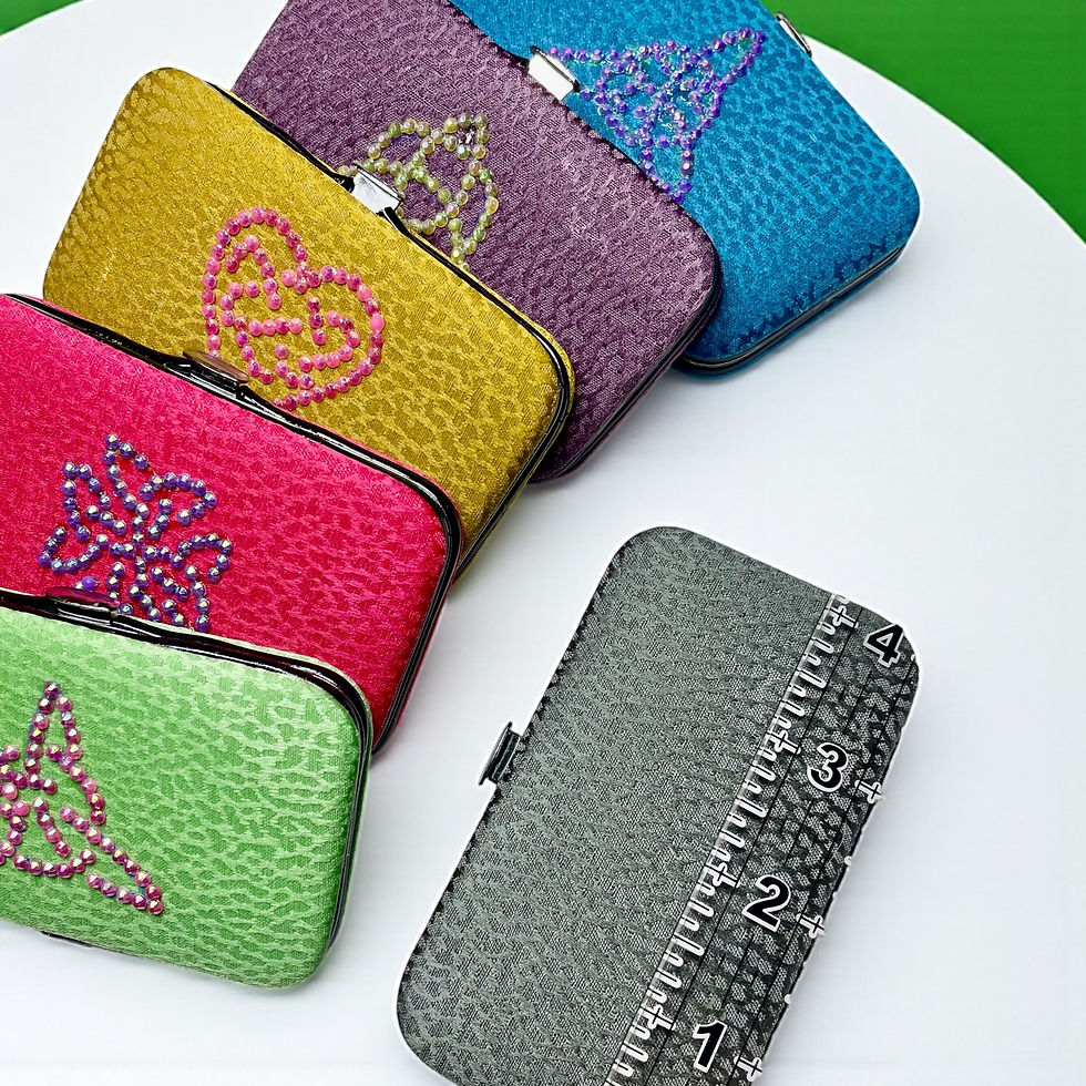Thumbnail: 9-Piece Travel Grooming Kit-Blue Triquetra