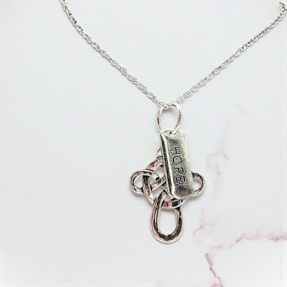 Thumbnail: Hope Celtic Cross Necklace