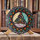 Thumbnail: Vibrance Triquetra - Genuine Gemstone Mosaic