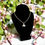 Thumbnail: Rhinestone & Gold Shamrock Necklace