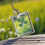 Thumbnail: Real 4-Leaf Clover Necklaces-Bronze Short Rectangle