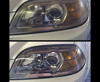 Restoring headlights to their former glo