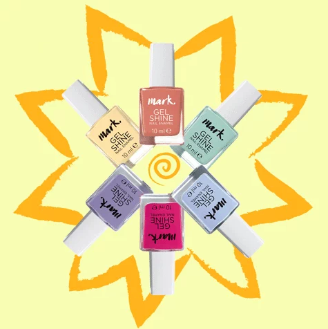 Soak up rays of Gel shine shades