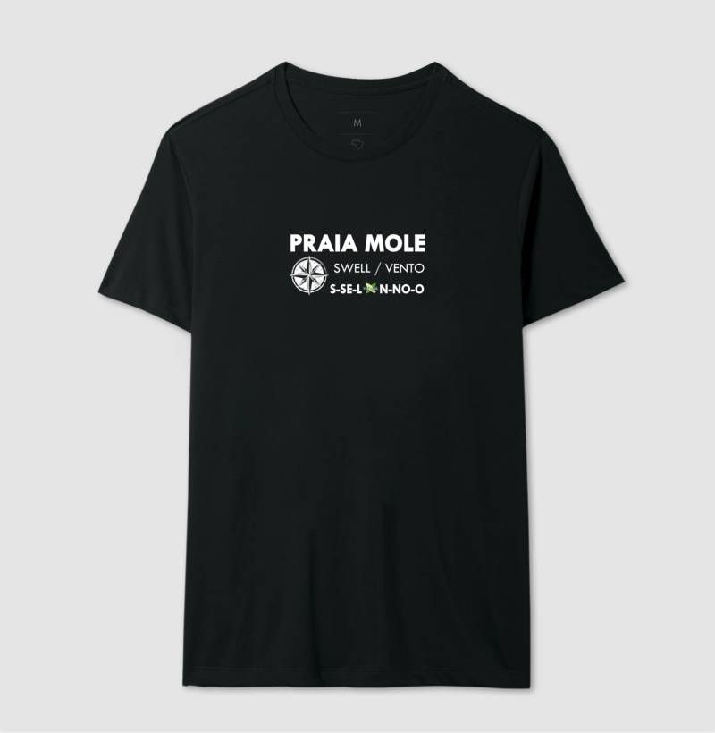 Camiseta Masculina Praia Mole