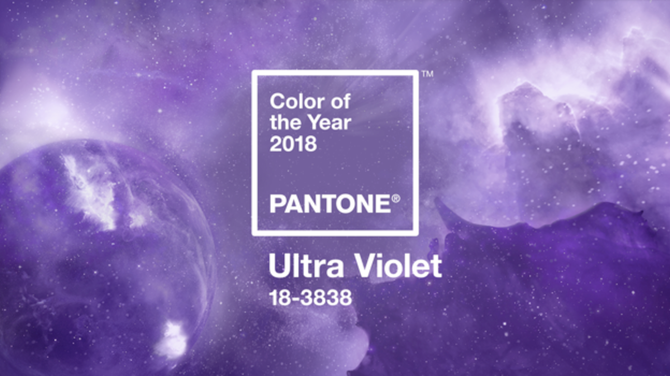 COULEUR PANTONE 2018 - L’ULTRA VIOLET