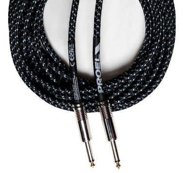 Miniatura: PROEL BULK100CLU6LB Cavo Jack/Jack 6 mt Nero/Azzurro