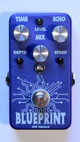 VFE Pedals BLUEPRINT アナログディレイ VFE PEDALS Blueprint Analog-voiced Delay | rrguitars