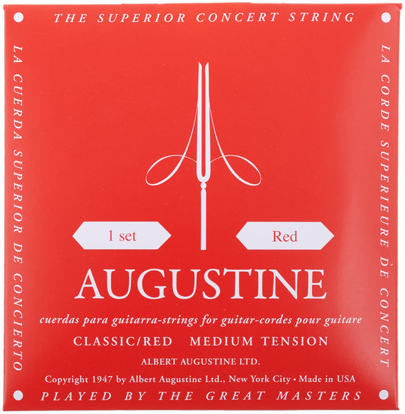 AUGUSTINE Red corde chitarra classica Medium Tension