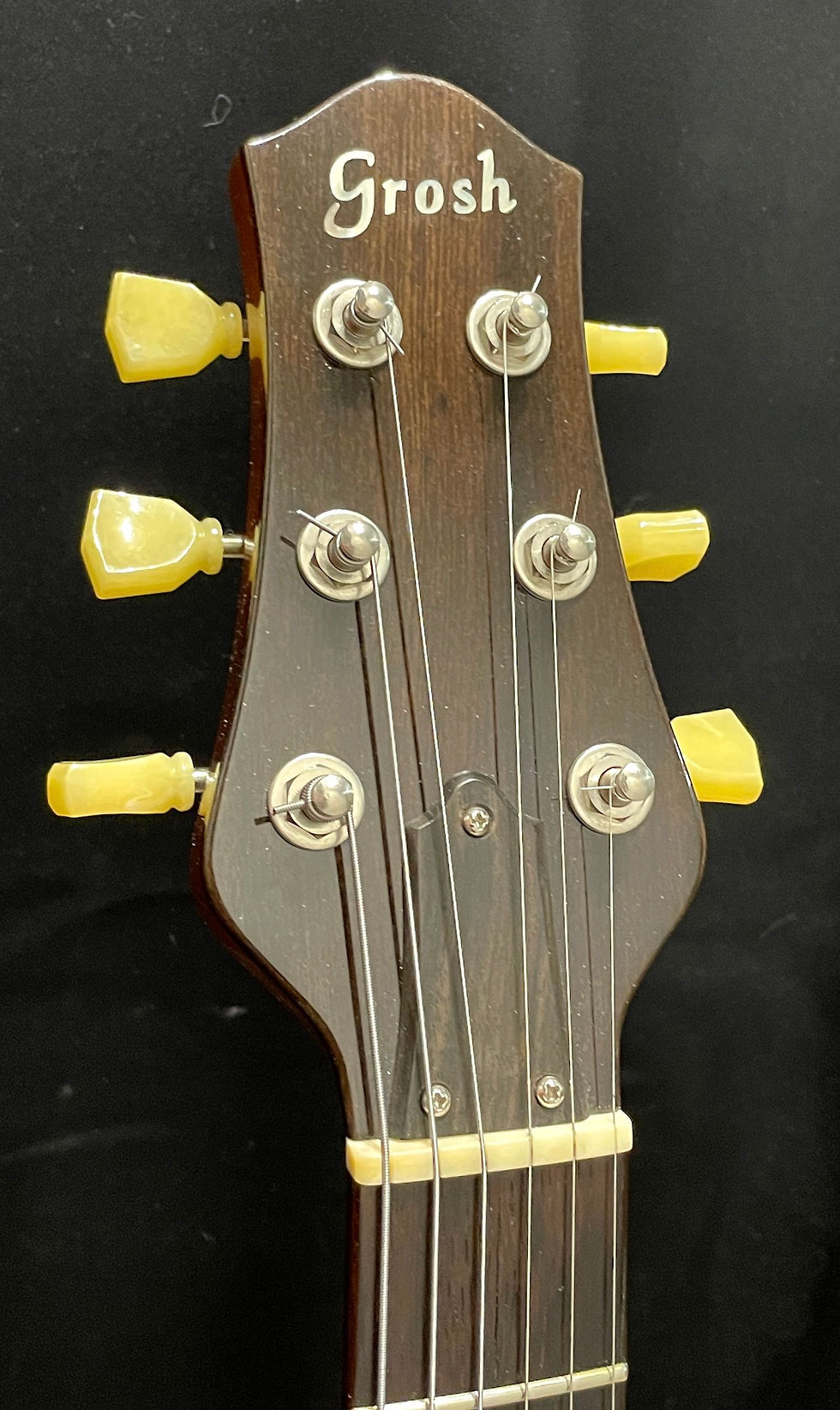 Miniatura: DON GROSH Semi Hollow Set Neck F holes Tiger Eye 2007