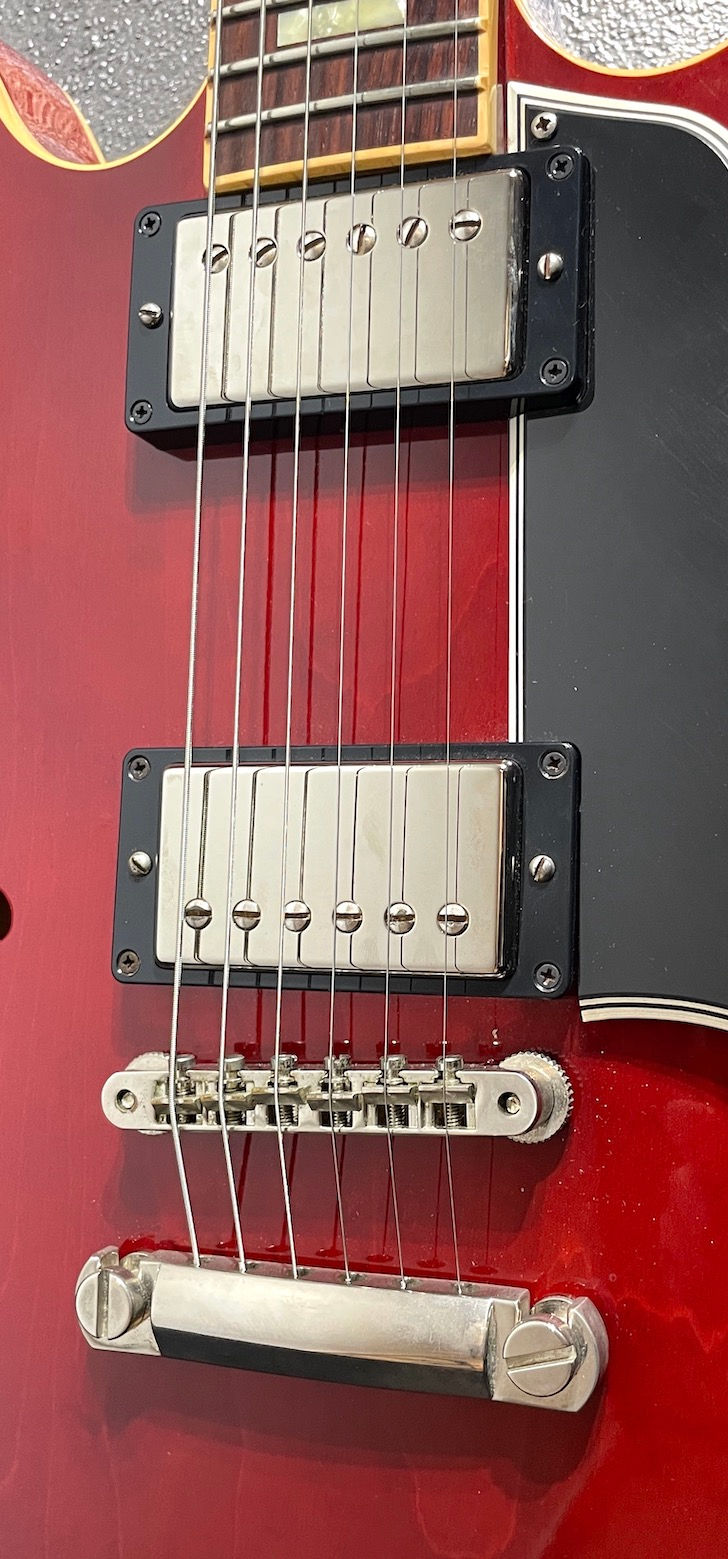 Miniatura: GIBSON ES-335 Block Antique Red 2011