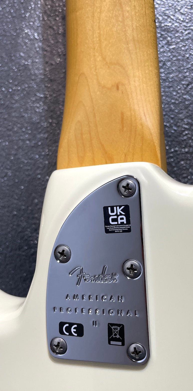 Miniatura: FENDER Jazz Bass American Professional II Olympic White 2022