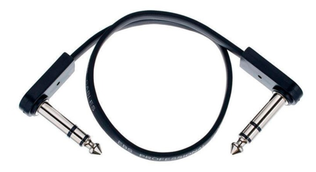 EBS PCF-DLS28 - Flat Patch Cable Deluxe TRS 28 cm