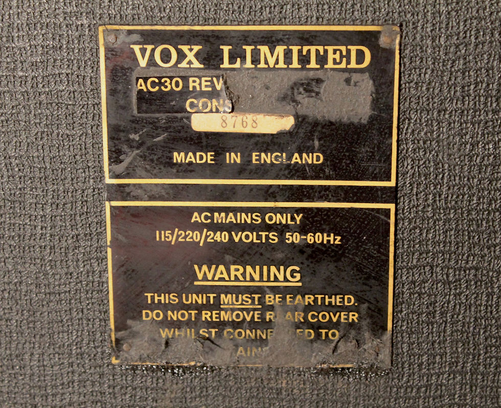 Miniatura: VOX AC30 Top Boost Reverb 1982