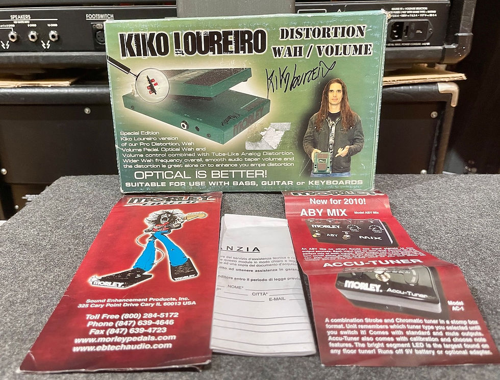 Miniatura: MORLEY Kiko Loureiro Distortion Wha/Volume