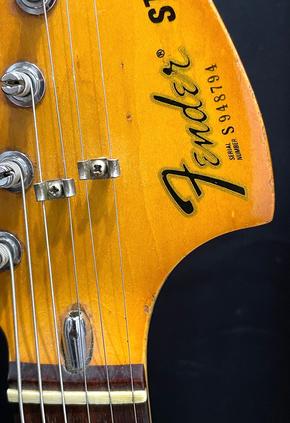 Miniatura: FENDER Stratocaster Standard  Olympic White 1979